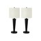 Monarch Specialties Lighting, Set Of 2, 24 in.H, Table Lamp, Usb, Black Metal, Ivory / Cream Shade I 9643 - alternate 6